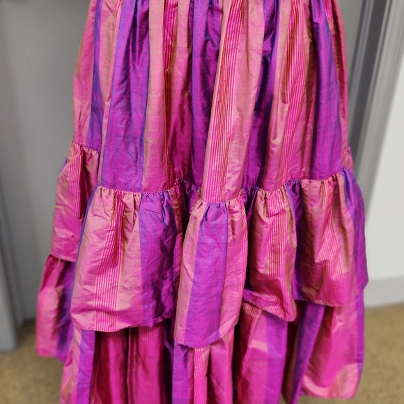 Rare Vintage YSL Rive Gauche 3 piece silk outfit - Picture 9 of 10